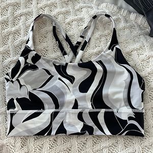Lululemon size 8 energy longline sports bra